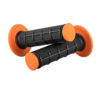 O'NEAL | Poignées Motocross | Moto Enduro | Deux Composants en Caoutchouc différents, degré de dureté Moyen | MX Grip Diamond Dual Compound Black Orange | Black Orange | Taille Unique