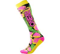 Oneal Pro Island Chaussettes de motocross, rose-pourpre pour homme