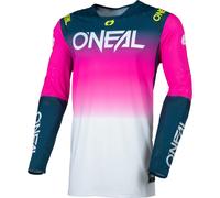 Oneal PRODIGY FIVE FIVE Maillot de motocross, bleu foncé/blanc, Taille 2XL