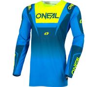 ONeal Prodigy Five Five, maillot S Bleu Clair/Jaune Néon/Bleu Foncé Bleu Clair/Jaune Néon/Bleu Foncé