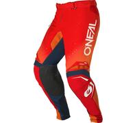 ONeal Prodigy Five Five S26, pantalon en textile 36 Rouge/Orange/Bleu Foncé Rouge/Orange/Bleu Foncé