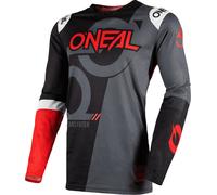 ONeal Prodigy Five Zero, maillot XXL Noir/Rouge Néon Noir/Rouge Néon