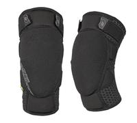 O'NEAL | Protège-genoux | Enduro | Mousse fonctionnelle IPX® Respirant et absorbant la transpiration, silicone antidérapant pour une tenue maximale | Protège-genoux REEDEMA | Adulte | Noir | Taille M