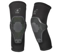 O'NEAL | Protège-genoux | VTT Enduro | Protection IPX® Softgel, évent arrière, parfait pour toute la journée | Protège-genoux Flow | Adulte | Gris | Taille L