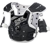 O'Neal Plastron pare-pierres PXR Stone Shield – Noir/Gris – Taille unique