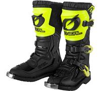 O'NEAL | Motocross Boots | Kids | Enduro Motorcycle | Confort grâce à l'Air-Mesh-Insole, quatre boucles, matériel synthétique de haute qualité | Bottes Rider Pro Youth | Noir | Taille 2/34