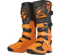 Oneal RMX Pro Bottes de motocross, noir-orange, taille 46 pour homme