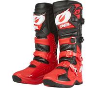 Oneal RMX Pro Bottes de motocross, noir-rouge, taille 43 pour homme