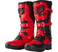 Oneal RSX Bottes de motocross, noir-rouge, taille 46 pour homme
