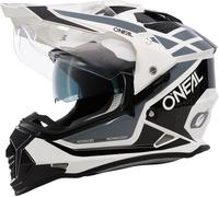 Oneal Sierra R Casque de motocross, noir-gris-blanc, taille M pour homme