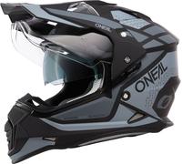 Oneal Sierra R Casque de motocross, noir-gris, taille 2XL pour homme