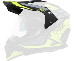 Oneal Sierra R Casque Peak, noir/gris/jaune, Taille unique