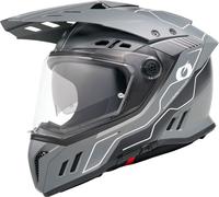 ONeal Sierra RS Echo, casque d aventure XS Mat Gris/Noir Mat Gris/Noir