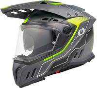 ONeal Sierra RS Echo, casque d aventure XS Mat Noir/Jaune Néon Mat Noir/Jaune Néon