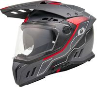 ONeal Sierra RS Echo, casque d aventure XXL Mat Noir/Rouge Mat Noir/Rouge