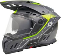 O'Neal Casque d'aventure Sierra RS Echo Noir mat / Jaune néon XS