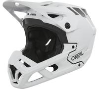 O'Neal Casque VTT Downhill SL1 Crest Intégral Blanc/Noir M (57/58 cm)