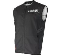 Oneal Softshell Gilet de motocross, noir, taille 2XL pour homme