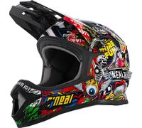 O'Neal Casque de vélo pour enfants Sonus Crank M Noir/Rouge/Vert/Jaune
