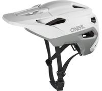 Oneal Trailfinder Evo Solid Casque de vélo, Blanc mat/gris, Taille L/XL (59-63)