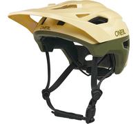 Oneal Trailfinder Evo Solid Casque de vélo, Vert/Sable, Taille XS (51-53)