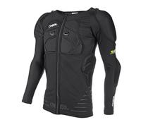 O'NEAL | Veste de Protection | Enduro | Veste de Protection élastique et légère, en Mousse de polyuréthane, Insert en Maille | STV Chemise de Protection à Manches Longues | Adultes | Noir | Taille M