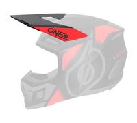 O'NEAL Visière de Casque 3SRS Vision, Noir Rouge Gris, 0625-2