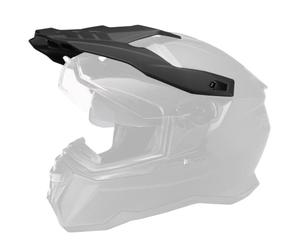 O'NEAL | Visière de remplacement pour casque de moto | Enduro Adventure Street | Visière de remplacement pour casque D-SRS Solid V.22 | Visière pour casque D-SRS Solid V.22 | Adulte | Noir