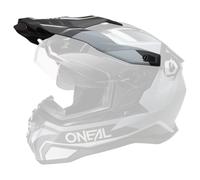 O'NEAL | Visière de remplacement pour casque de moto | Enduro Adventure | Visière de remplacement pour le casque D-SRS Square V.22 | Visière pour le casque D-SRS Square V.22 | Adulte | Noir Gris