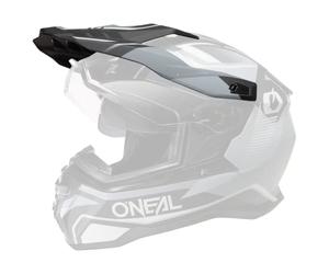 O'NEAL | Visière de remplacement pour casque de moto | Enduro Adventure | Visière de remplacement pour le casque D-SRS Square V.22 | Visière pour le casque D-SRS Square V.22 | Adulte | Noir Gris