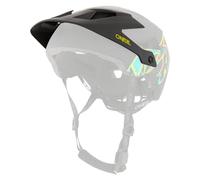 O'NEAL | Visière de Remplacement pour Casque de vélo de Montagne | VTT Downhill | Visière de Remplacement pour Casque Backflip Defender | Casque Defender Muerta | Adulte | Noir | Taille Unique