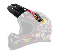O'NEAL | Visière de remplacement pour casque de VTT | Enfants | Motocross MX Enduro | Visière de remplacement pour casque SONUS Solid Youth | Visière SONUS Youth Helmet Crank | Multi | Taille unique