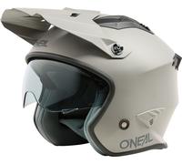 Oneal Volt Solid Casque d’essai, Gris mat, Taille M (57/58)