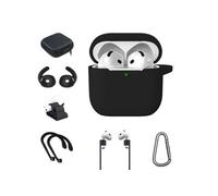 Onearz Mobile Gear Kit 7 en 1 pour AirPods 4 Noir