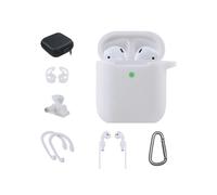 On-earz Kit accessoires Mobile Gear 7 en 1 pour AirPods 1/2 Blanc