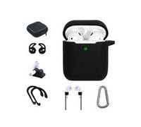 Kit accessoires On Earz Mobile Gear 7 en 1 pour Apple AirPods 1 et 2 Noir