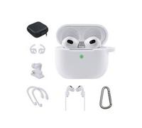 Kit accessoires On Earz Mobile Gear 7 en 1 pour Apple AirPods 3ème Gén Blanc