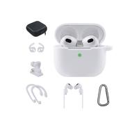 Kit accessoires On Earz Mobile Gear 7 en 1 pour Apple AirPods 3ème Gén Blanc