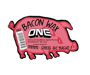 ONEBALL One Mfg Bacon Cire de snowboard et de ski 150 g - Frotter toutes les températures ou cire chaude