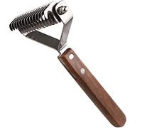 OneBarleycorn - Brosse Chiens et Chats,Brosse à Toilettage pour Animaux Enlèvement Efficace des Poils Morts et sous-Poils,14 Lames