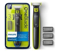 OneBlade Philips Tondeuse électrique avec 3 peignes