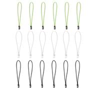 ONEBO Tendeurs Elastique avec Crochets - 18 Pcs Sandow, Tendeur 2,5X Extensibles, pour Le Camping, Les Activités de Plein Air, la Sécurisation des Bagages, Les Outils D'organisation