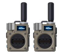 Onecandforal Walkie Talkies， RapidRadios Unlimited,Portable Two Way Radio,Long Distance for Family, Logistics, Company 2pcs with sim Card (2pcs)