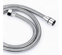 ONECE 2 M Flexible de Douche en Acier Inoxydable Anti Torsion, Tuyau de Douche Raccord Standard G 1/2 Universel pour Salle de Bains Adaptable à Toutes les Douchettes