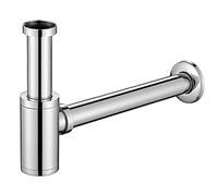 ONECE Siphon de Lavabo 1-1/4"x32 mm Universel Tube de Siphon Réglable en Hauteur Anti-Odeurs, Haute Qualité pour Lavabo Evier