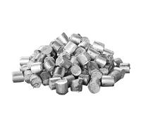 ONECHANCE Zinc Grande Zinc pur Pureté ≥99,995% Zinc Métal Granulés de Qualité réactif granulaire matière première de zinc en métal Color 500g Size 12x30mm