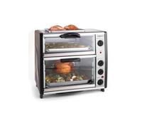 oneConcept All-You-Can-Eat Four double avec grill 42 litres