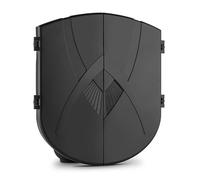 OneConcept Dartomat - Cible de fléchettes, Cible électronique, Automate de fléchettes, 26 Jeux, 70 Variantes, 6 à Pointes Souples, Ordinateur intégré, Utilisation Simple, Gris Graphite