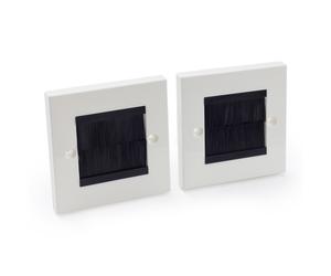 OneConcept Jeu de 2 cache-câbles