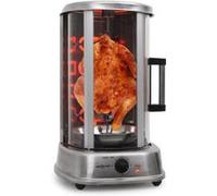 oneConcept Kebab Master Pro Grill vertical tourne broche 1500W acier G